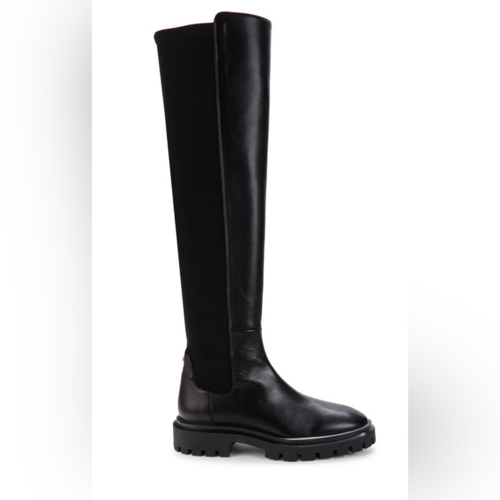STUART WEITZMAN Ulta Lug Over The Knee Boots-5- NEW NO TAGS